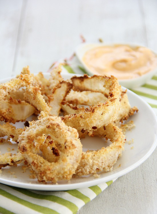 Baked Onion Rings 2