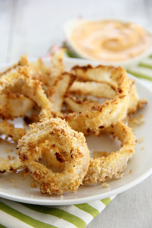 Baked Onion Rings 3