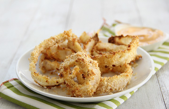Baked Onion Rings 5