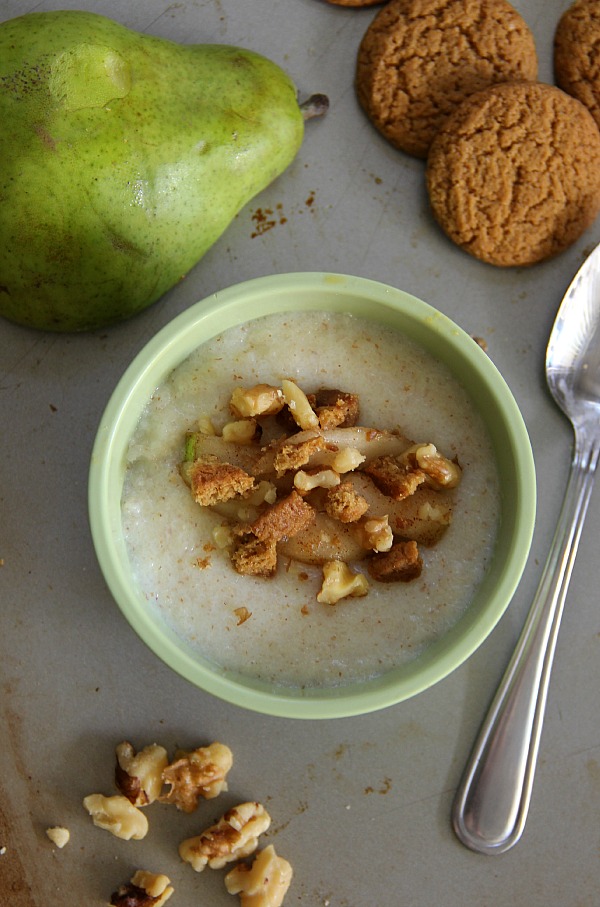 Ginger Pear Cream of Wheat
