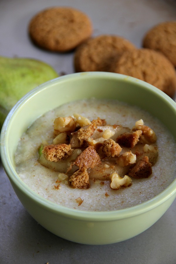 Ginger Pear Cream of Wheat