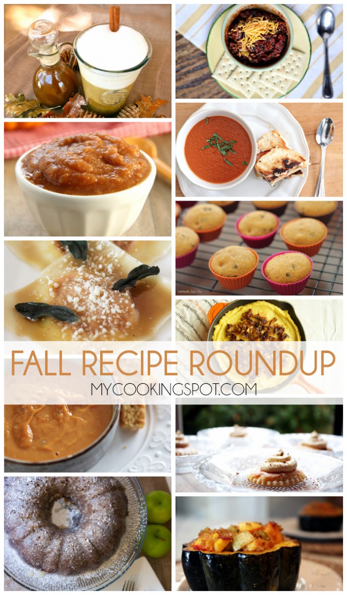 A round up of our favorite fall recipes!