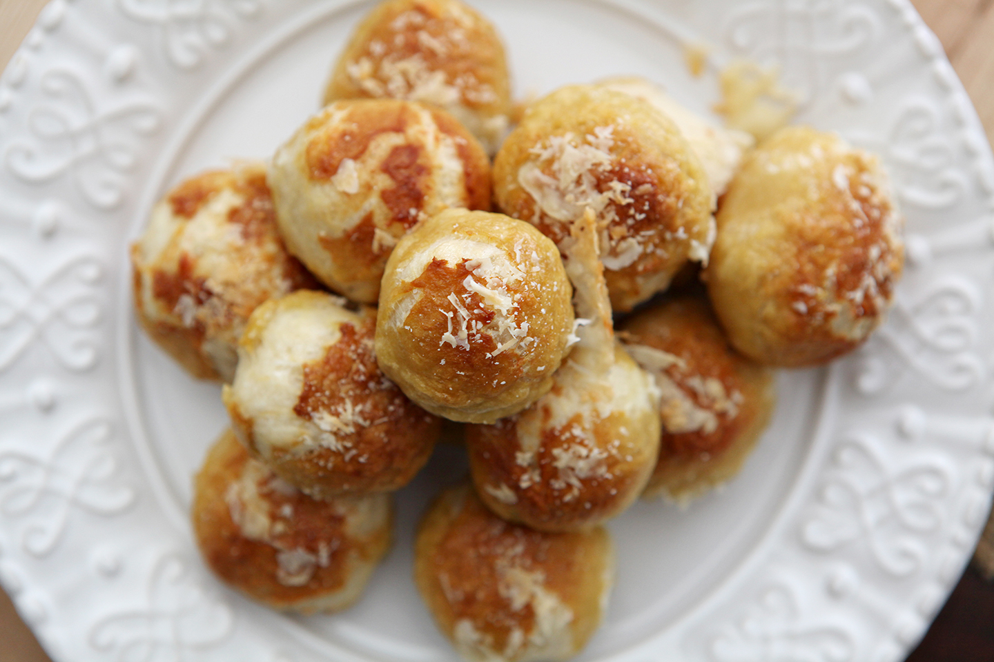Parmesan Pretzel Bites // @speckledpalate for @mycookingspot