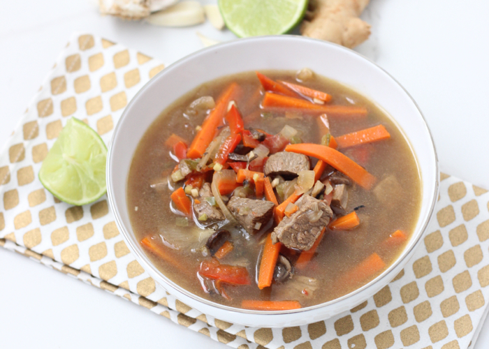 Ginger Beef Soup
