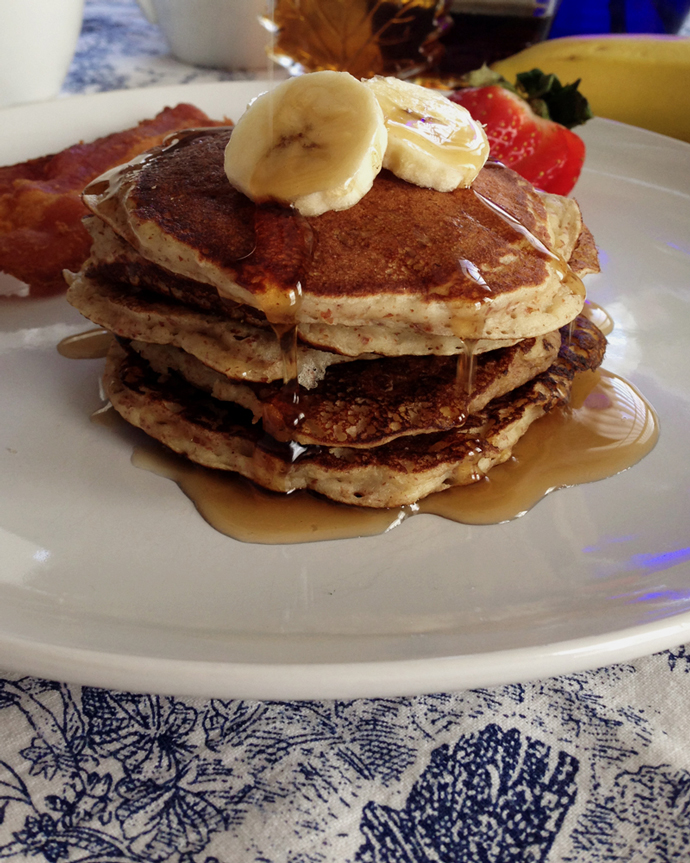 Make gluten-free breakfasts fun! Gluten-Free Banana Pancakes are a dream. | My Cooking Spot