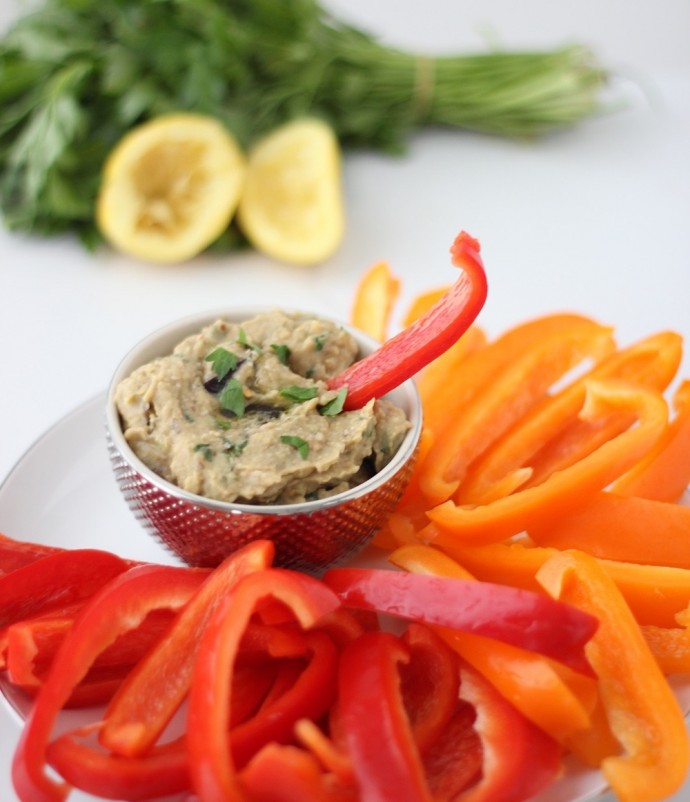 Roasted Eggplant Hummus