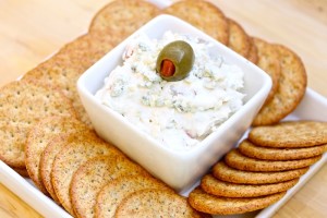 Creamy Blue Cheese Olive Dip