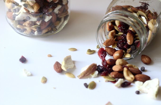 Easy fall trail mix...perfect for holiday or anytime travel