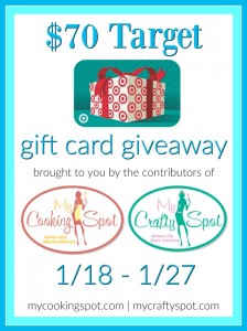 $70 Target Gift Card Giveaway