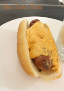 Beer Boiled Brats