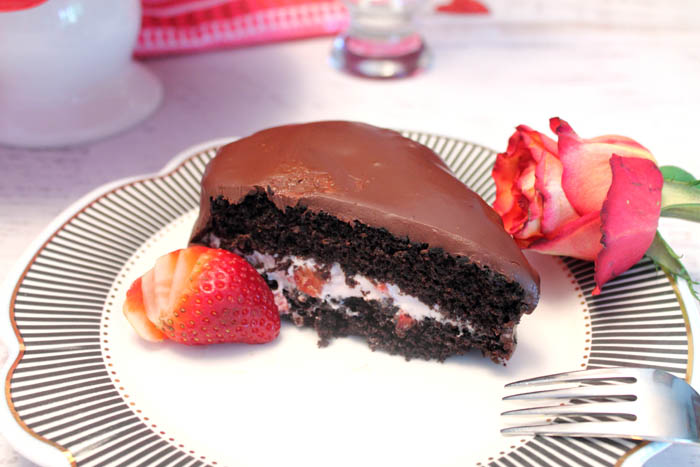 Chocolate Lovers Cake slice