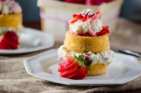 Tropical Bliss Strawberry Shortcake | A tropical twist on a classic shortcake! Get the recipe on MyCookingSpot.com!
