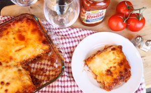 Ricotta-Free Hearty Meat Lasagna