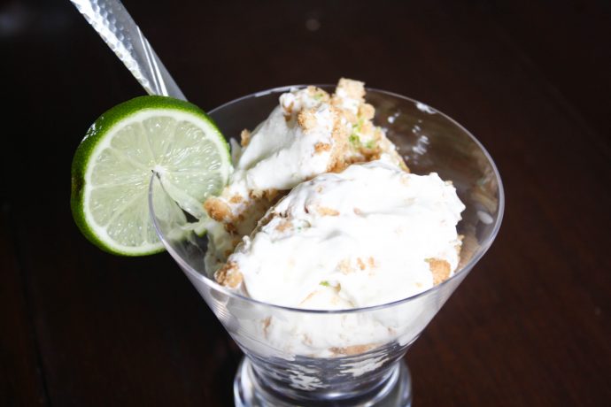 Cool off this summer with this refreshing Key Lime Pie No Churn Ice Cream. Super simple to make with no machine!