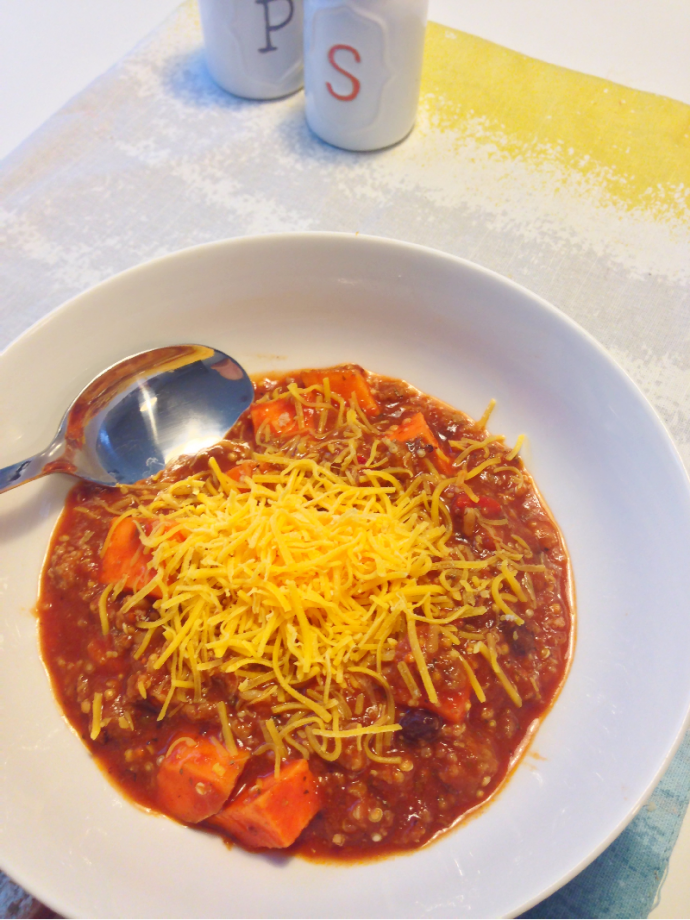 Sweet Potato Quinoa Chilli