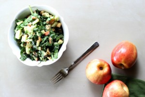 Spinach and Apple Slaw