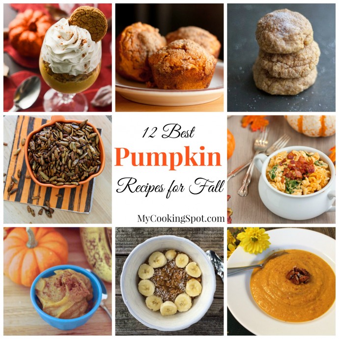 12 Best Pumpkin Recipes For Fall - My Cooking Spot