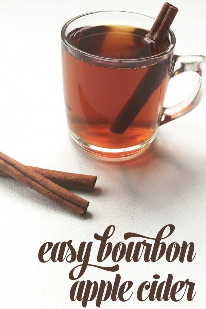 Bourbon Apple Cider | Feast + West for My Cooking Spot