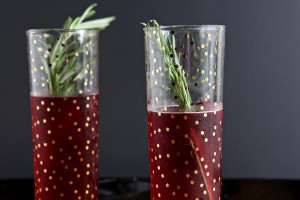 Ring in the new year by making these seasonal Cranberry Bellinis! Unsweetened cranberry juice is combined with simple syrup and prosecco to make these create these festive cocktails that are perfect for New Year's Eve!