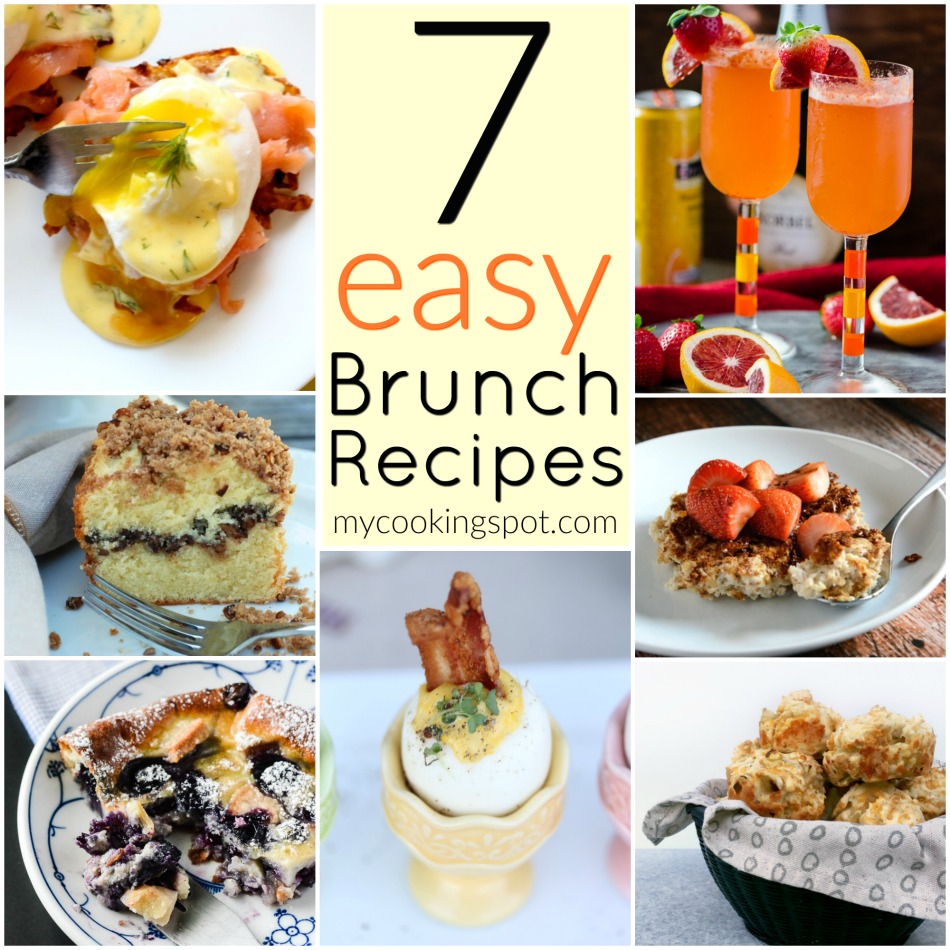 7 Easy Brunch Recipes Round-Up