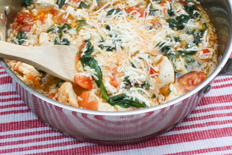 One-Dish Italian Chicken and Rice